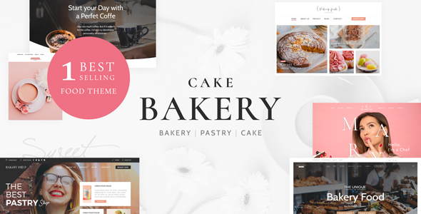 Cake Bakery – Pastry WordPress Theme