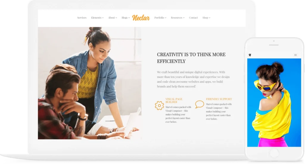 VisualModo – Nectar WordPress Theme