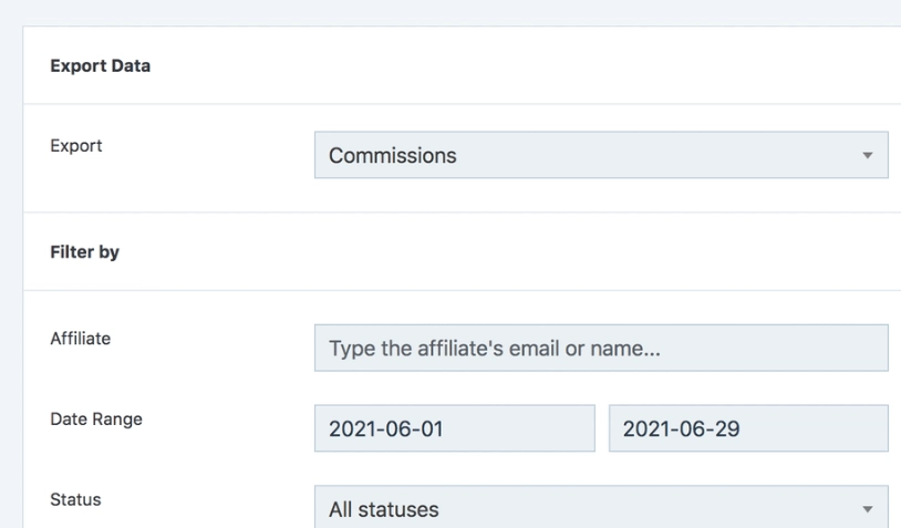 SliceWP Add-On – Import Export