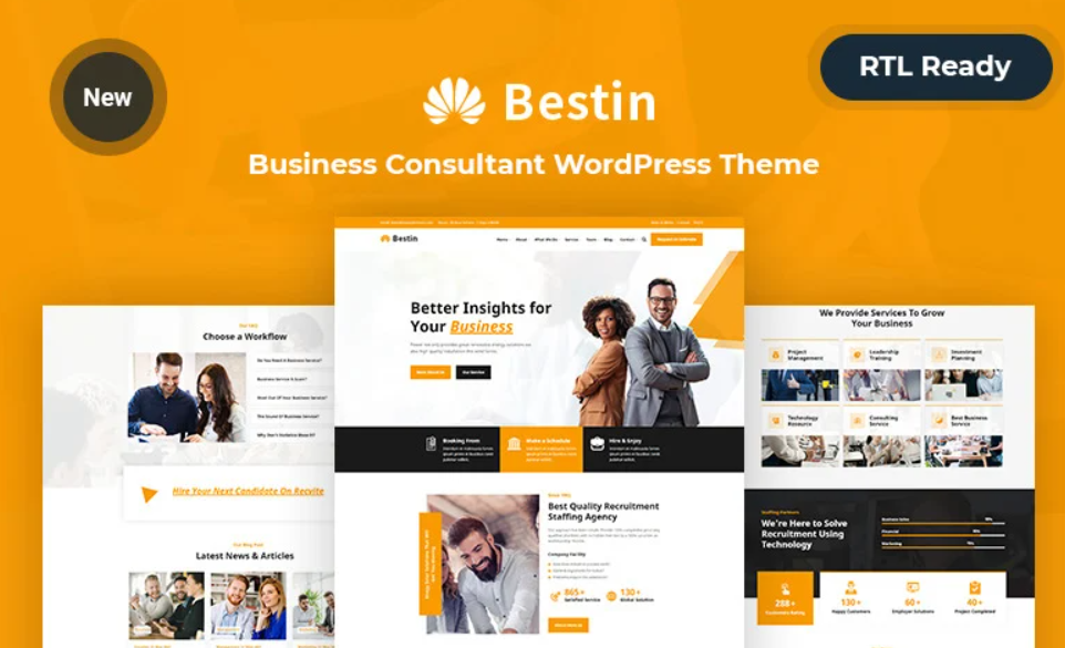 Bestin – Responsive Business WordPress Theme