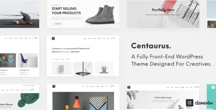 Centaurus – Creative Multi-Purpose WordPress Theme