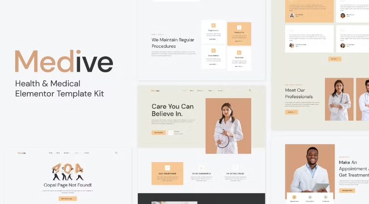 Medive – Health & Medical Elementor Template