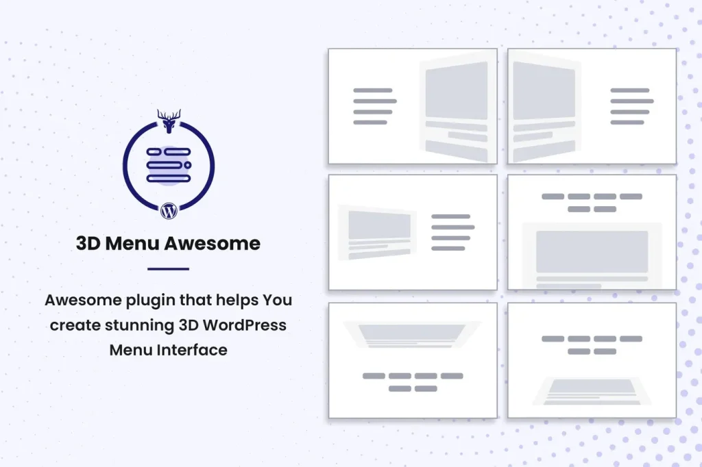 3D Menu Awesome Pro