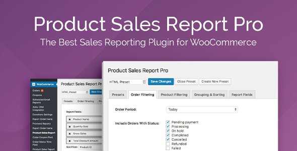 Product Sales Report Pro