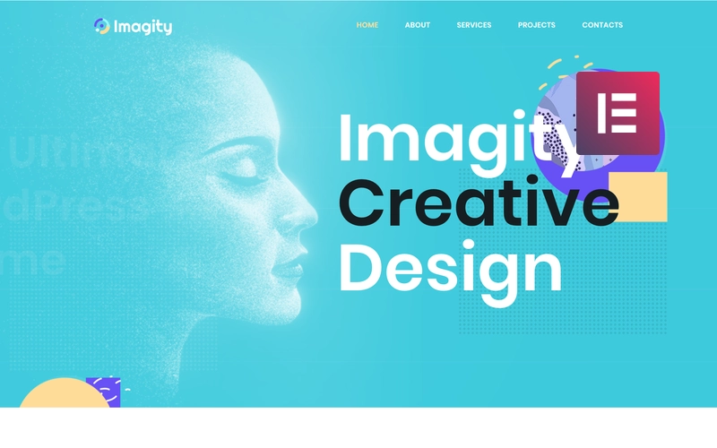 Imagity – Creative Minimal WordPress Elementor Theme WordPress Theme