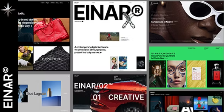 Einar – Design Agency WordPress Theme