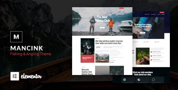 Mancink – Fishing & Angling Club WordPress Theme