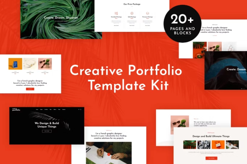 Helion – Creative Portfolio Elementor Template