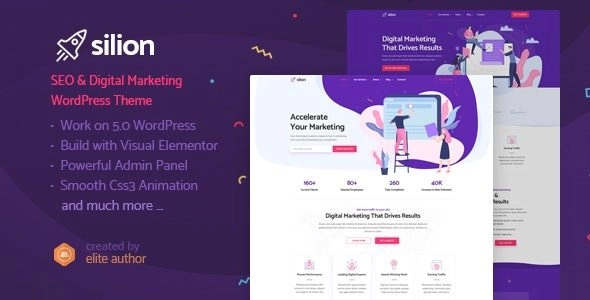 Silion – Digital Marketing WordPress Theme