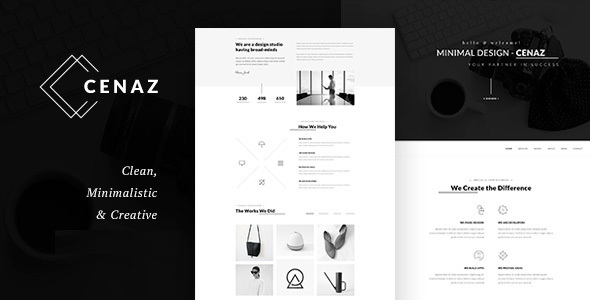 CEZAN – Minimal Multipurpose WordPress Theme