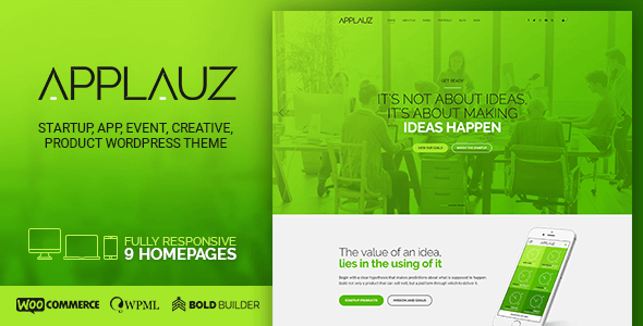 Applauz – Software, Technology & Digital WordPress Theme
