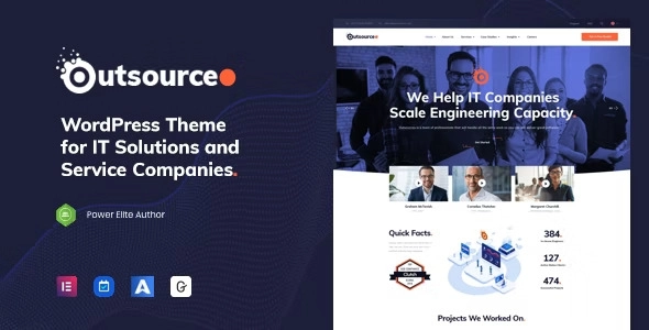 Outsourceo – IT Solutions & Services WordPress Theme
