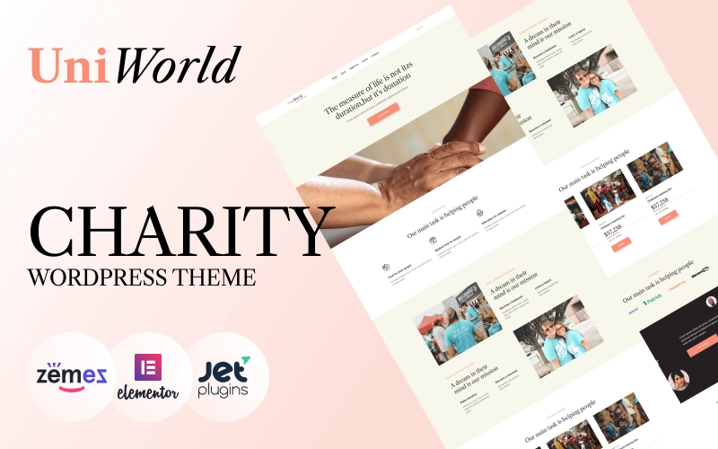 UniWorld – Donations Charity WordPress Theme