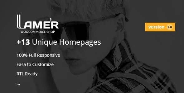 Lamer Fashion – WooCommerce WordPress Theme