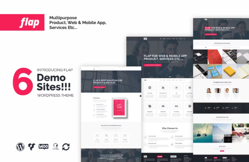FLAP – Corporate Business WordPress Theme