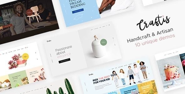 Craftis – Handcraft & Artisan WordPress Theme for Creatives