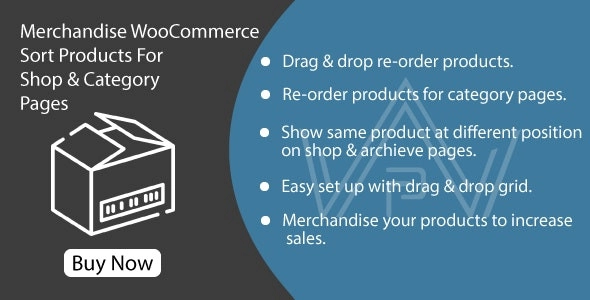 Merchandise WooCommerce Product Sort