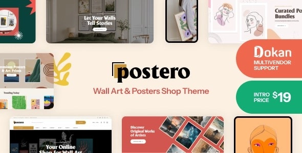 Postero – Wall Art & Poster WooCommerce Theme