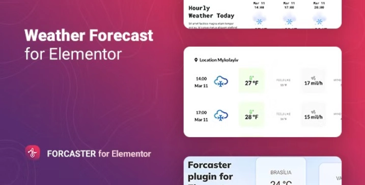 Forcaster for Elementor