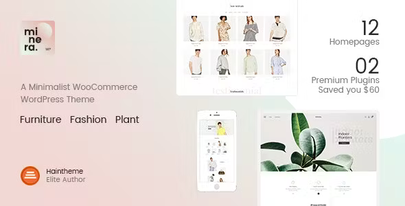 Minera Minimalist WooCommerce Theme