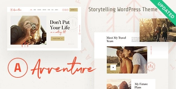 Avventure | Personal Travel & Lifestyle Blog WordPress Theme