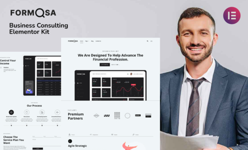 Formosa – Business Consulting Elementor Template