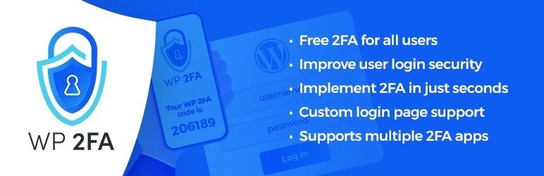 WP 2FA – Two-factor authentication for WordPress (Premium)