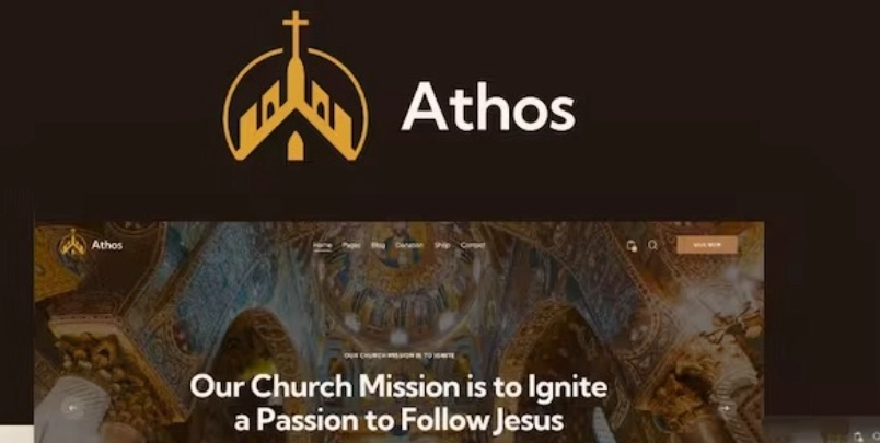 Athos – Church WordPress Theme