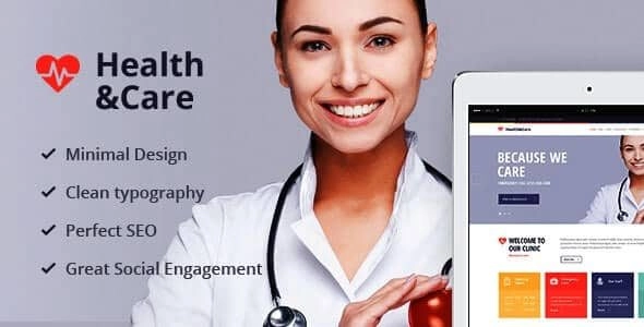 Health & Care – Life Coach & Medical Doctor WordPress Theme