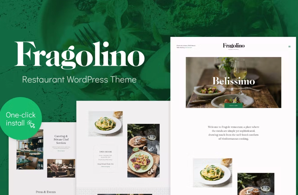 Fragolino – Exquisite Restaurant WordPress Theme