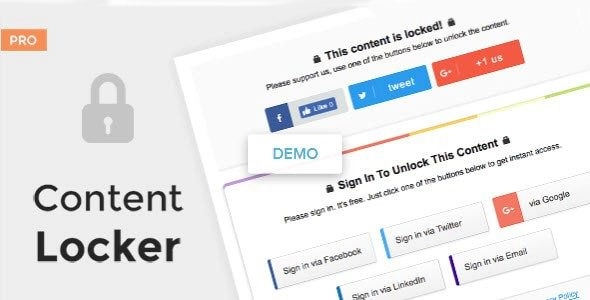 Content Locker – Pro