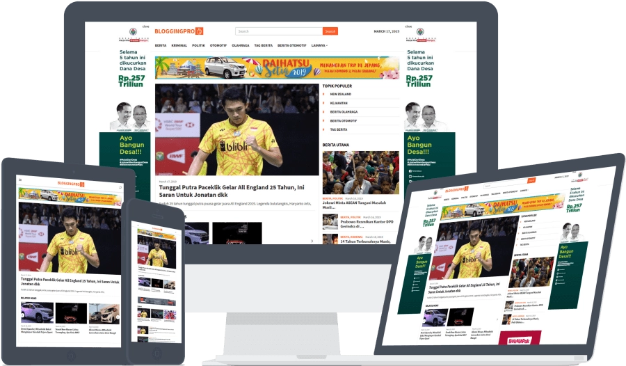 Bloggingpro – Blog & News WordPress Theme