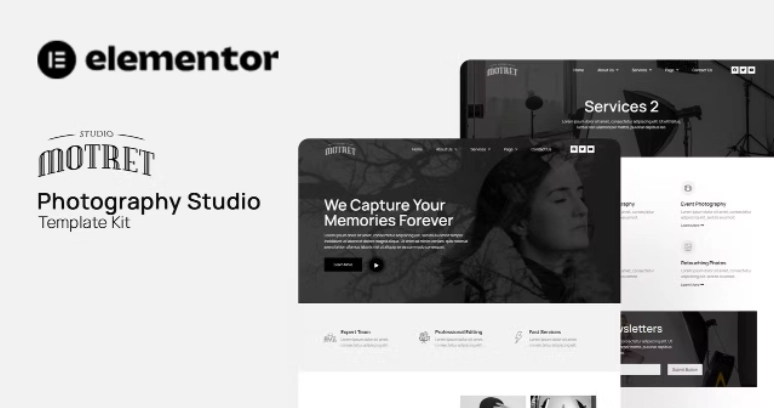 Motret – Digital Marketing Elementor Template