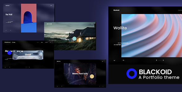 Blackoid – Creative Portfolio Theme