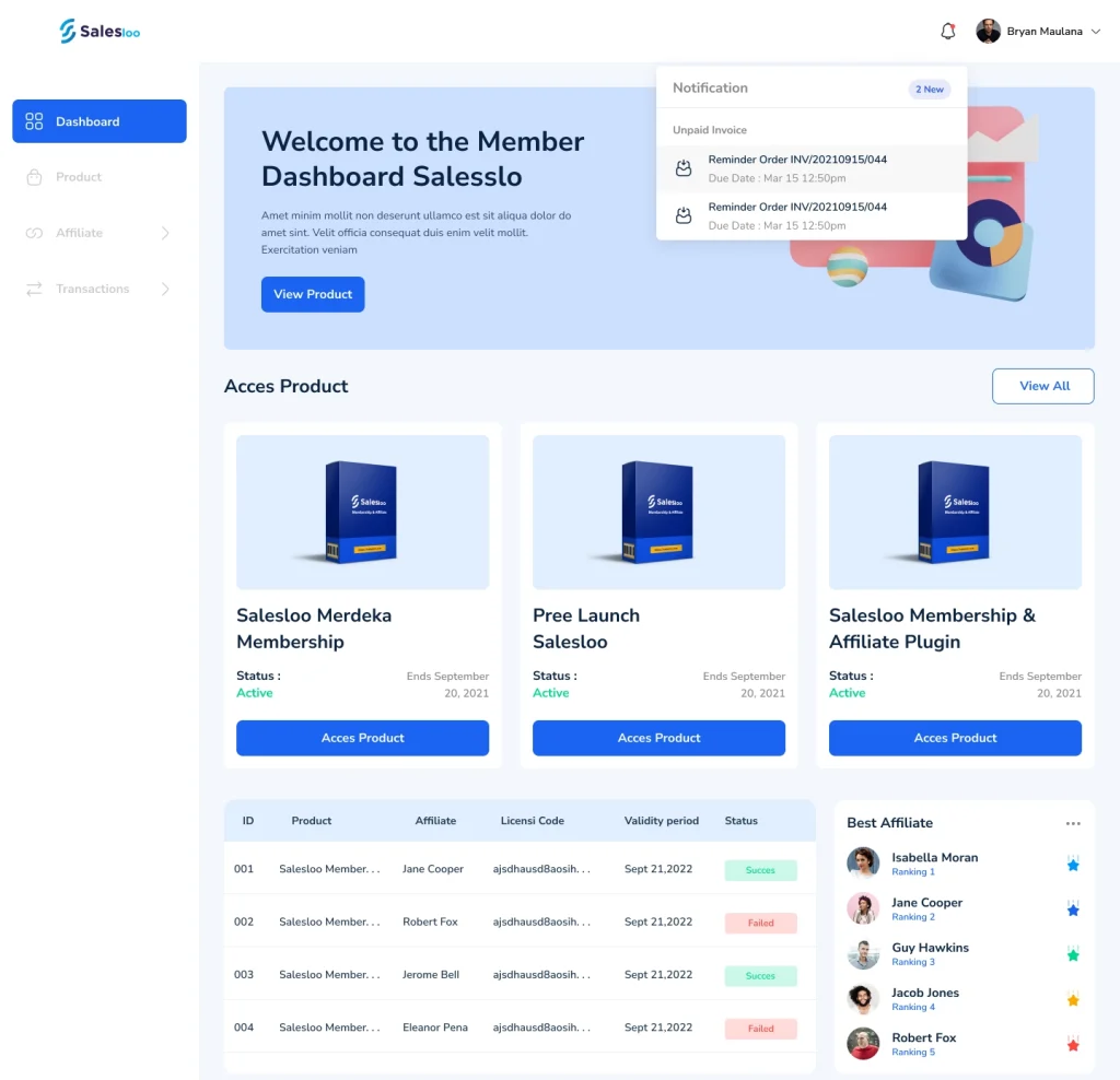 Salesloo