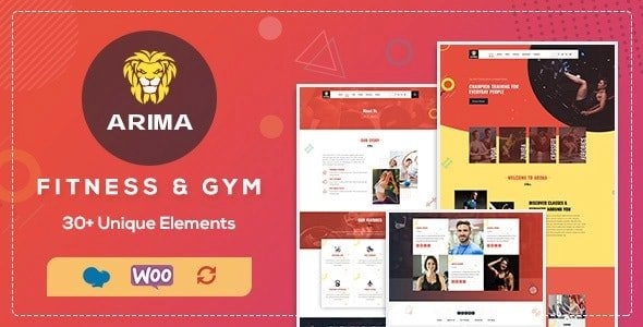 Arima – Fitness Club WordPress Theme