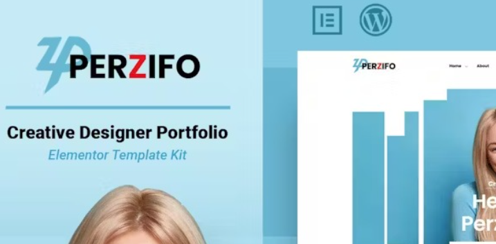 Perzifo 1.0 – Creative Designer Portfolio Elementor Template