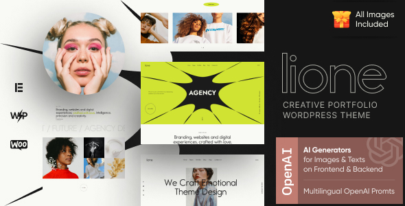 Lione – Creative Portfolio WordPress Theme