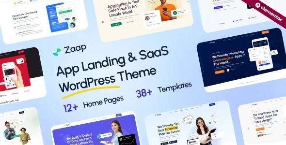 Zaap – SaaS & App WordPress Theme