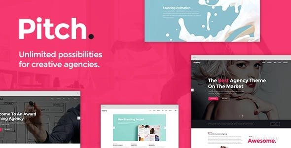 Pitch – A Theme for Freelancers and Agencies