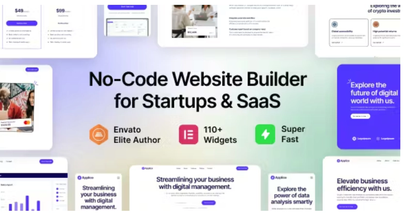 Applico – Startup & SaaS WordPress Theme