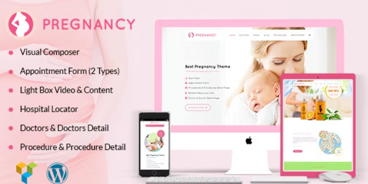 Pregnancy – Medical Doctor WordPress Theme