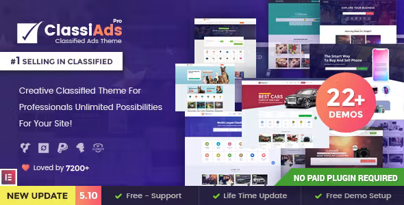Classiads Classified Ads WordPress Theme