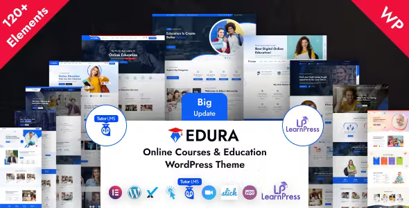 Edura Online Courses and Education Theme