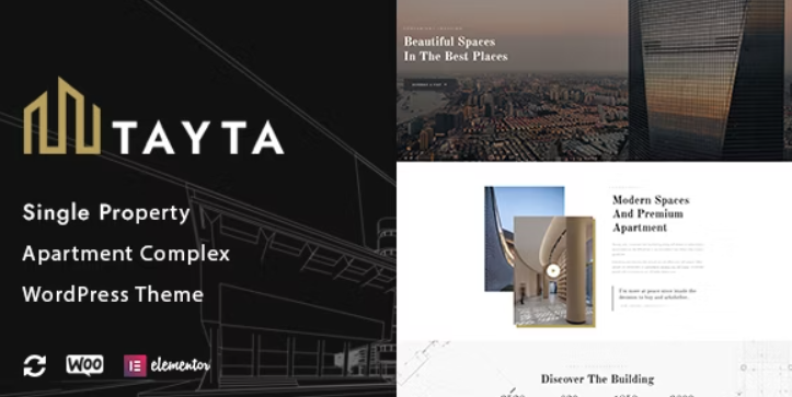 Tayta – Single Property & Apartment Complex Theme