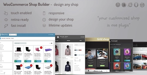 WooCommerce Shop Builder – Create any shop grid / table with advanced filters