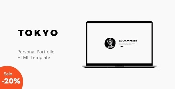 Tokyo – Personal Portfolio WordPress Theme