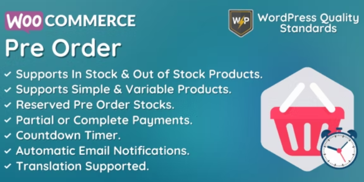 WooCommerce PreOrder