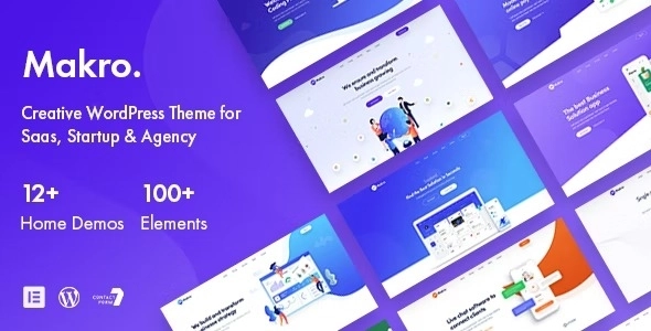 Makro – WordPress Theme For Saas & Startup
