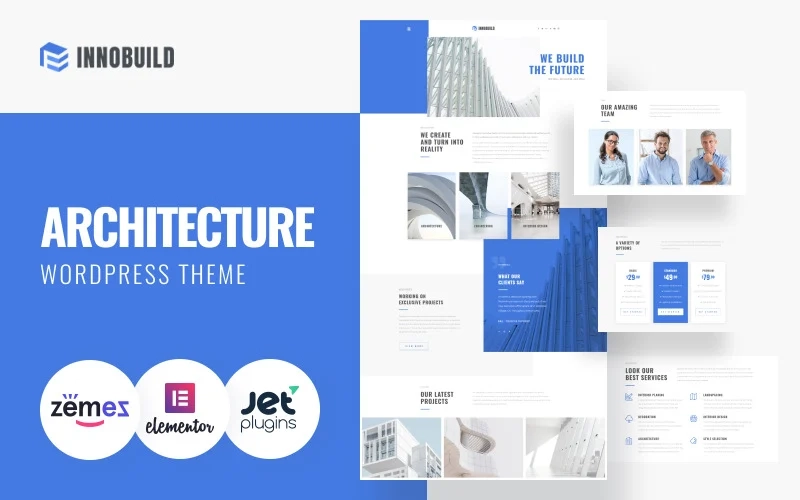 Innobuild – Solid And Reliable Architecture Design WordPress Theme